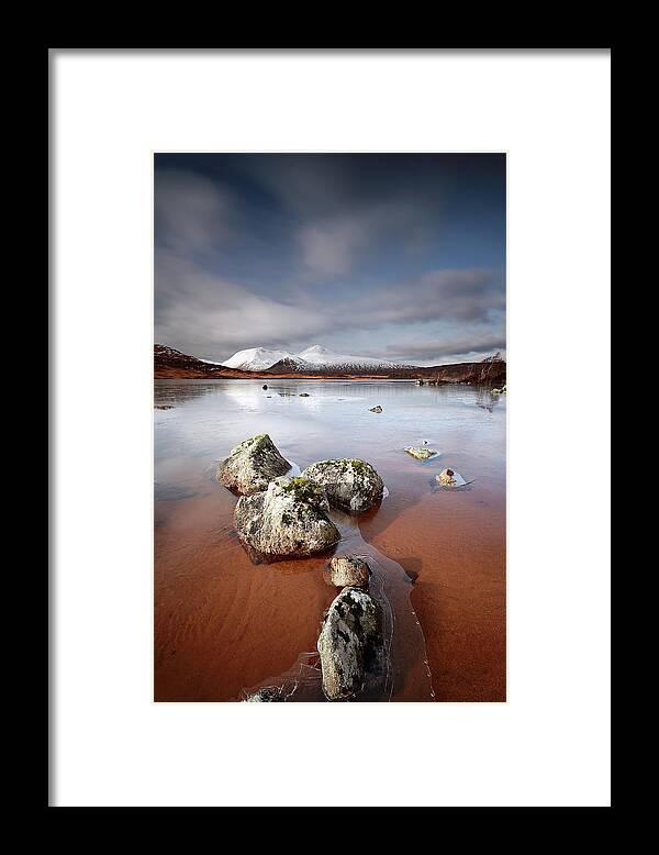 Glencoe Framed Print featuring the photograph Lochan na h-Achlaise by Grant Glendinning