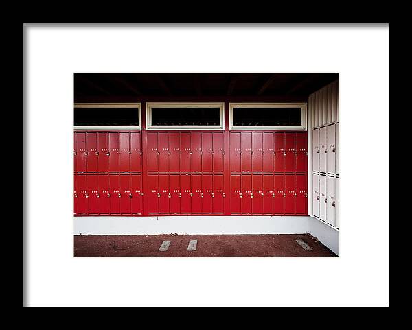 Zurich Framed Print featuring the photograph Locked by Tobias Gaulke
