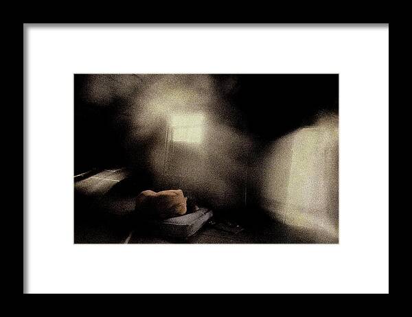Lone Framed Print featuring the photograph Lonely Nude by Wayne King