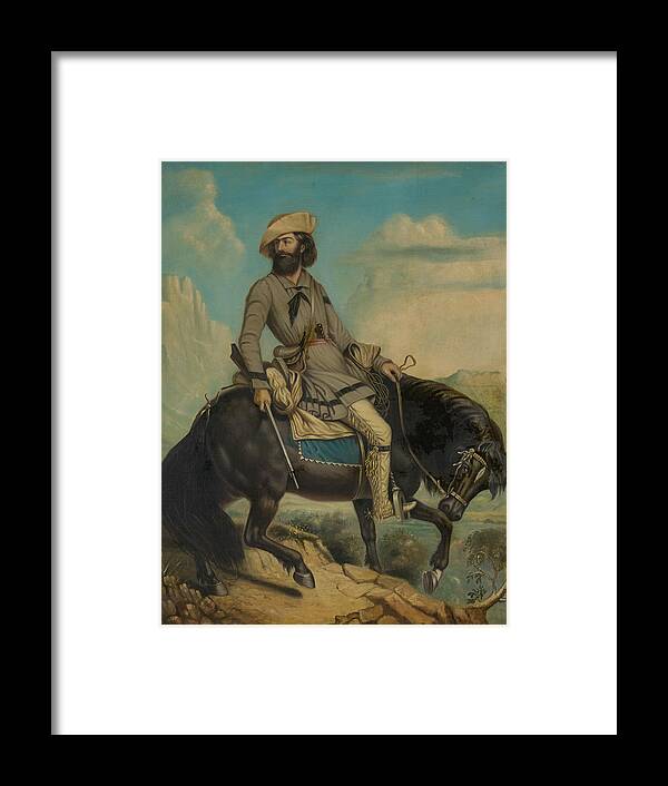 Western Framed Print featuring the painting Long Jakes by Charles Deas