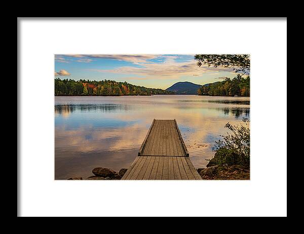 Long Pond Framed Print featuring the photograph Long Pond Acadia National Park, Maine by Ann Moore