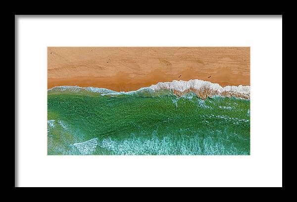 Beach Framed Print featuring the photograph Long Reef Beach No 1 #1 by Andre Petrov