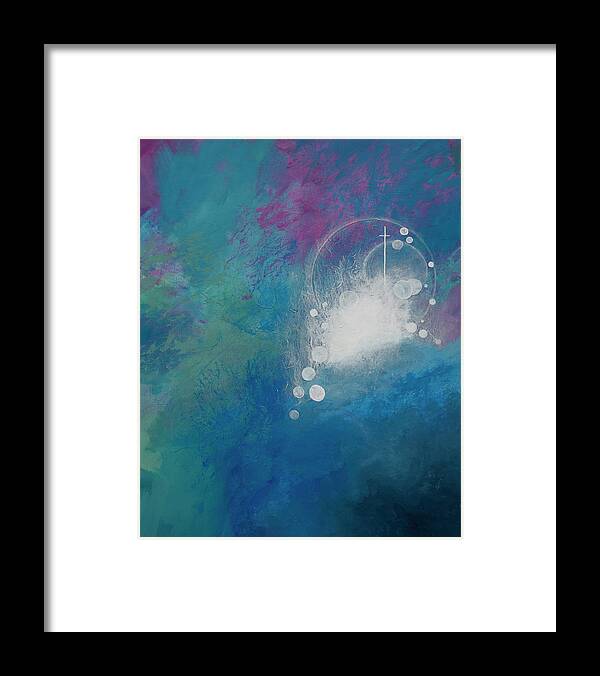 Holy Spirit Framed Print featuring the painting Look Up by Linda Bailey