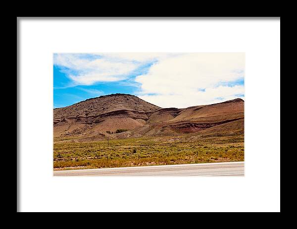 Blue Sky Framed Print featuring the photograph Look up, Rejoice by Yvonne M Smith