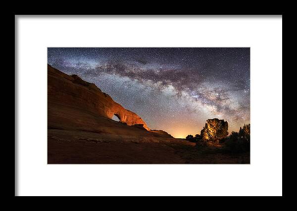 Looking Glass Framed Print featuring the photograph Looking Glass by Russell Pugh