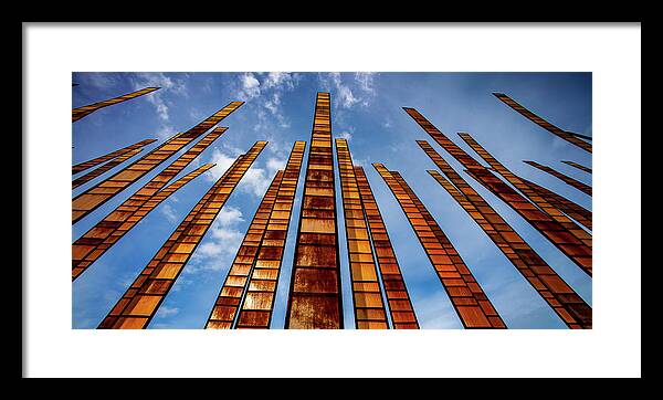 Seattle Framed Print featuring the photograph Looking Up by Tommy Farnsworth
