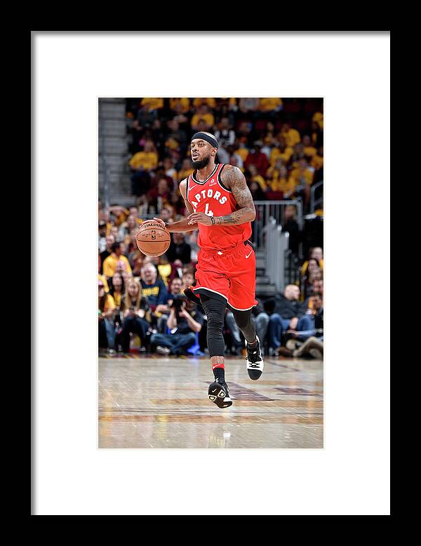 Playoffs Framed Print featuring the photograph Lorenzo Brown by David Liam Kyle