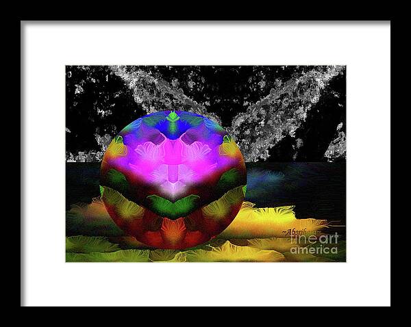 Earth Day Framed Print featuring the mixed media Love Letter To the Earth and Life Itself Number 3 by Aberjhani