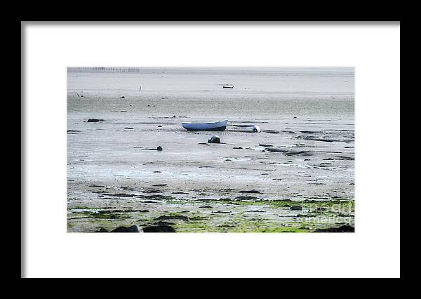 Low Tide Framed Print featuring the photograph Low tide by PatriZio M Busnel