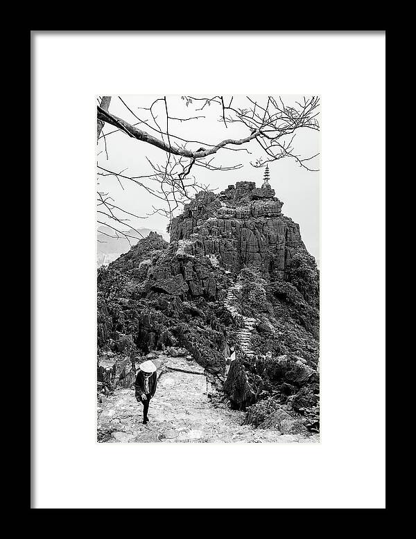 Ba Giot Framed Print featuring the photograph Lying Dragon Peak by Arj Munoz