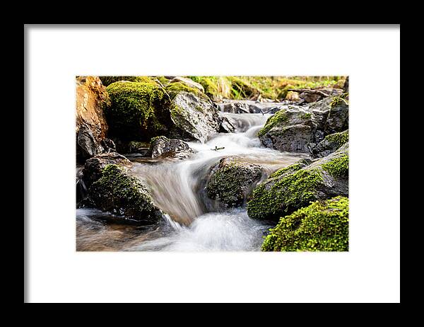 Stream Framed Print featuring the photograph Maelstrom by Gavin Lewis