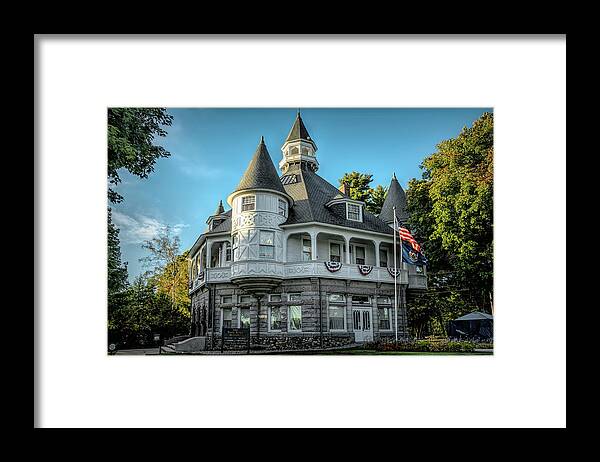 Maine State Building Framed Print featuring the photograph Maine State Building by Sharon Popek