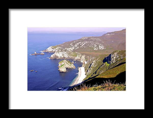 Ireland Rocks Series By Lexa Harpell Framed Print featuring the photograph Majestic Glenlough - County Donegal, Ireland by Lexa Harpell