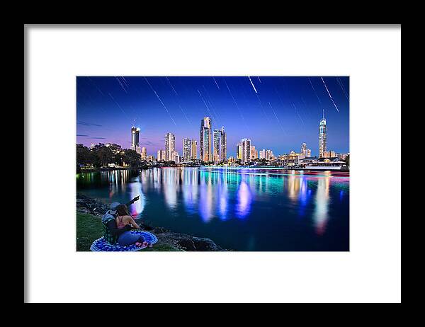Gold Coast Photos Framed Print featuring the photograph Make A Wish by Az Jackson