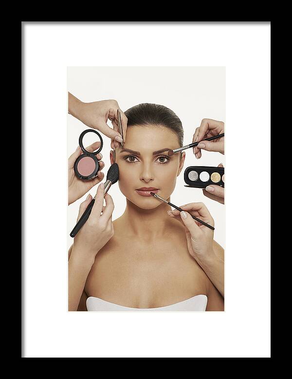 Expertise Framed Print featuring the photograph Make-up perfection by John Lamb