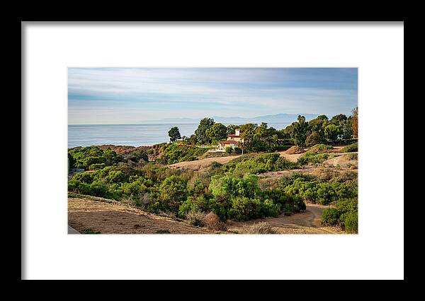 Malaga Landscape Framed Print featuring the photograph Malaga to Malibu by Mike-Hope by Mike-Hope
