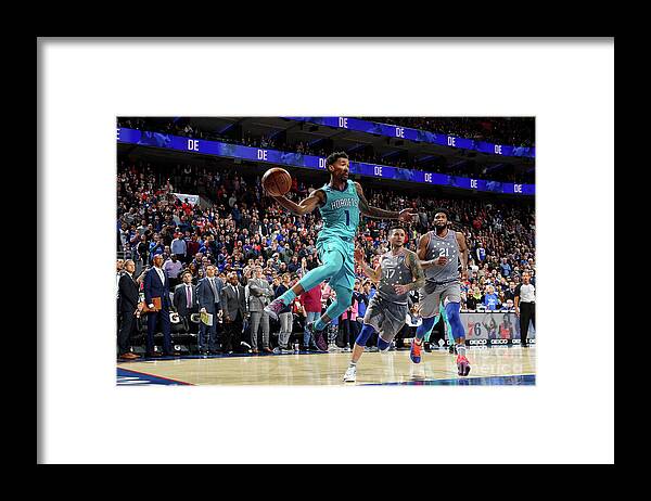 Nba Pro Basketball Framed Print featuring the photograph Malik Monk by Jesse D. Garrabrant