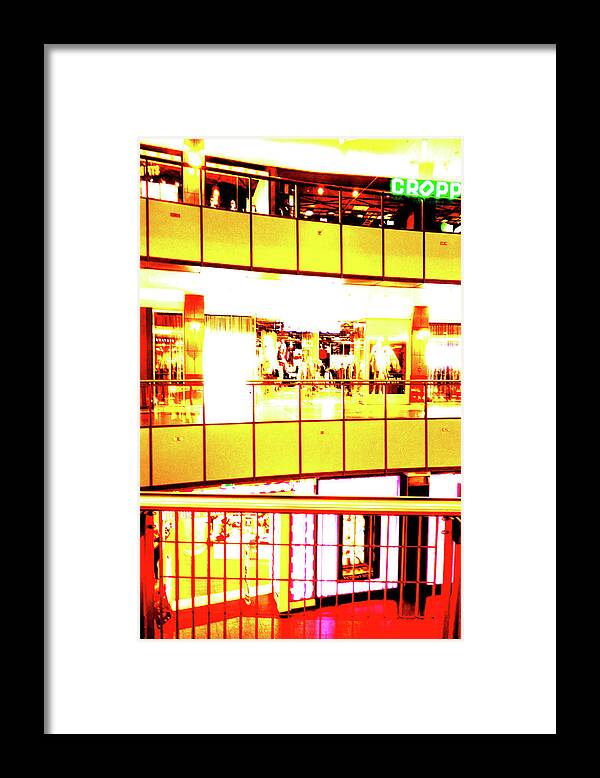 Mall Framed Print featuring the photograph Mall In Warsaw, Poland 8 by John Siest