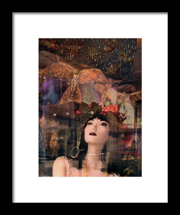 Mannequin Framed Print featuring the photograph mannequins photos - City of Angels by Sharon Hudson