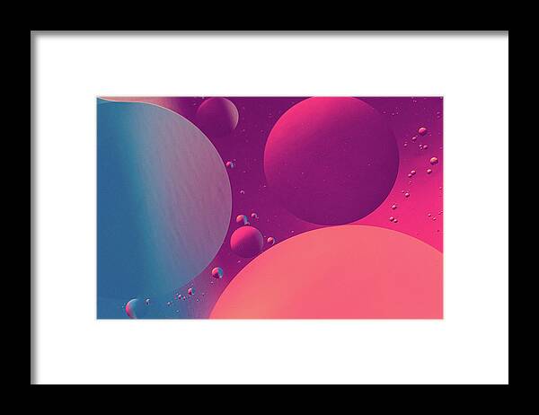 Face Mask Framed Print featuring the photograph Many Moons 4 by Ryan Weddle