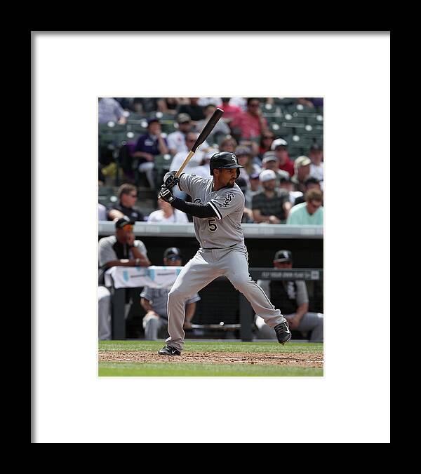 American League Baseball Framed Print featuring the photograph Marcus Semien by Doug Pensinger