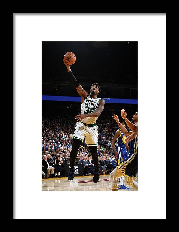 Nba Pro Basketball Framed Print featuring the photograph Marcus Smart by Garrett Ellwood
