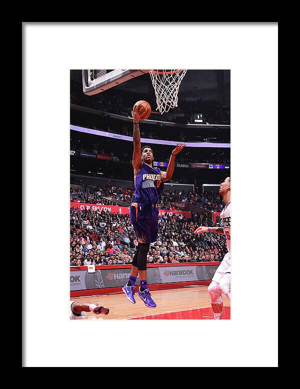 Marquese Chriss Framed Print featuring the photograph Marquese Chriss by Juan Ocampo