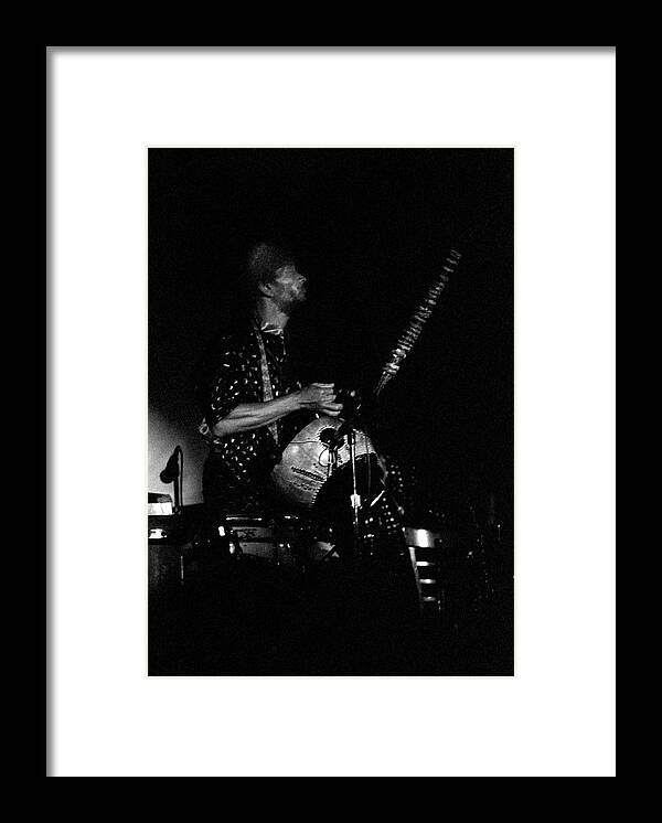 Sun Ra Arkestra Framed Print featuring the photograph Marshall Allen Plays Strings by Lee Santa