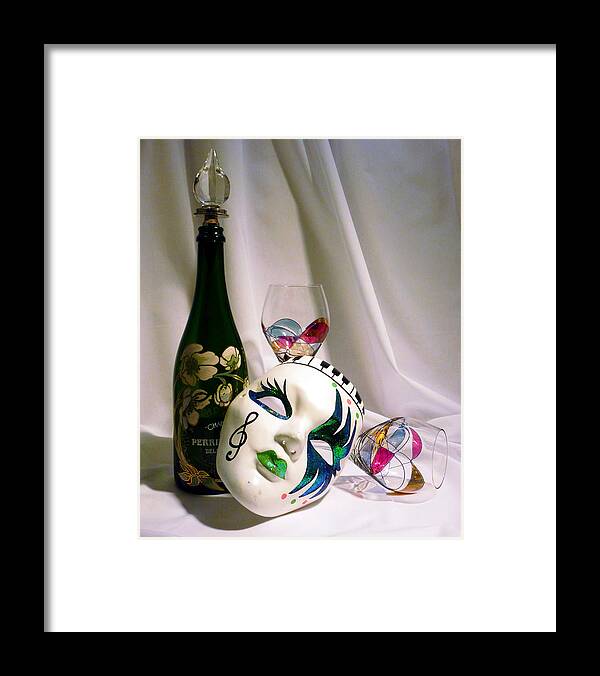Mask Framed Print featuring the photograph Masquerade by Gigi Dequanne