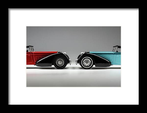 Hispano Suiza Framed Print featuring the photograph Matchbox Models of Yesteryear Y-17 Hispano Suiza 1938 by Viktor Wallon-Hars