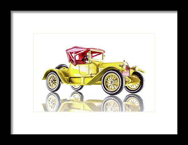 Cadillac Framed Print featuring the photograph Matchbox Models of Yesteryear Y-6 Cadillac 1913 by Viktor Wallon-Hars