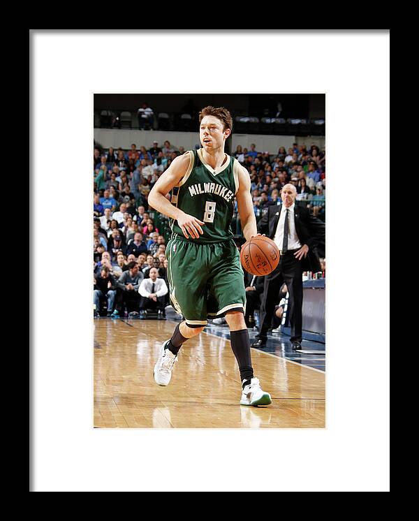 Nba Pro Basketball Framed Print featuring the photograph Matthew Dellavedova by Danny Bollinger