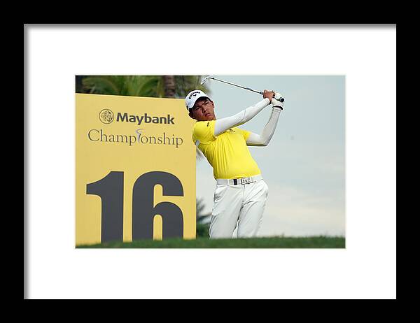 Motion Framed Print featuring the photograph Maybank Championship Malaysia - Day Two by Stanley Chou