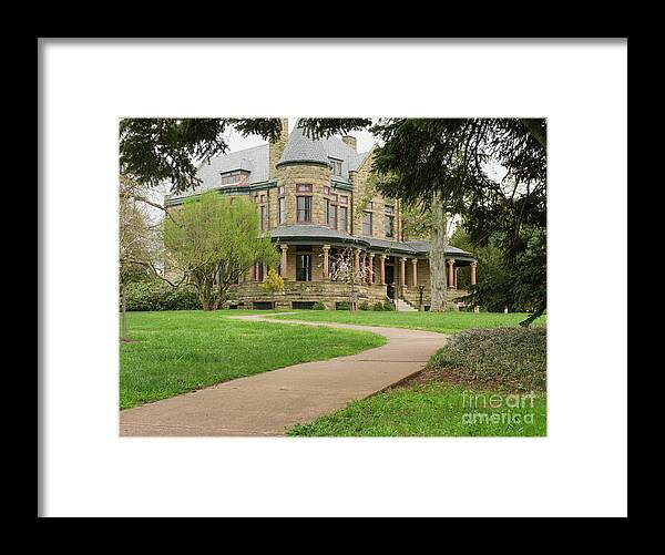 Maymont Framed Print featuring the photograph Maymont Mansion by Ava Reaves