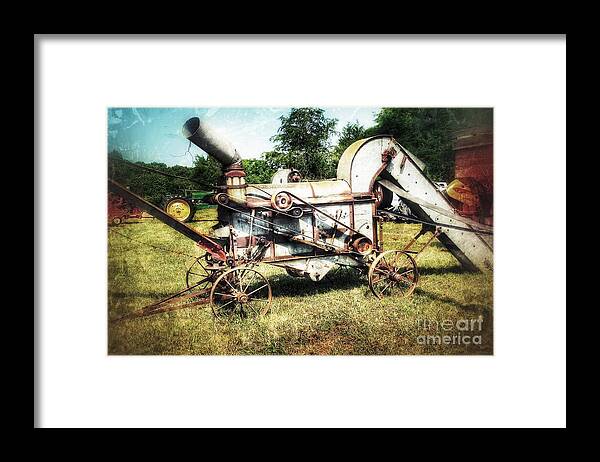 Farm Framed Print featuring the photograph McCormick Deering by Mike Eingle