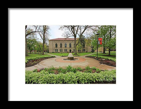 Mcfall Framed Print featuring the photograph McFall Center Bowling Green State University 6276 by Jack Schultz