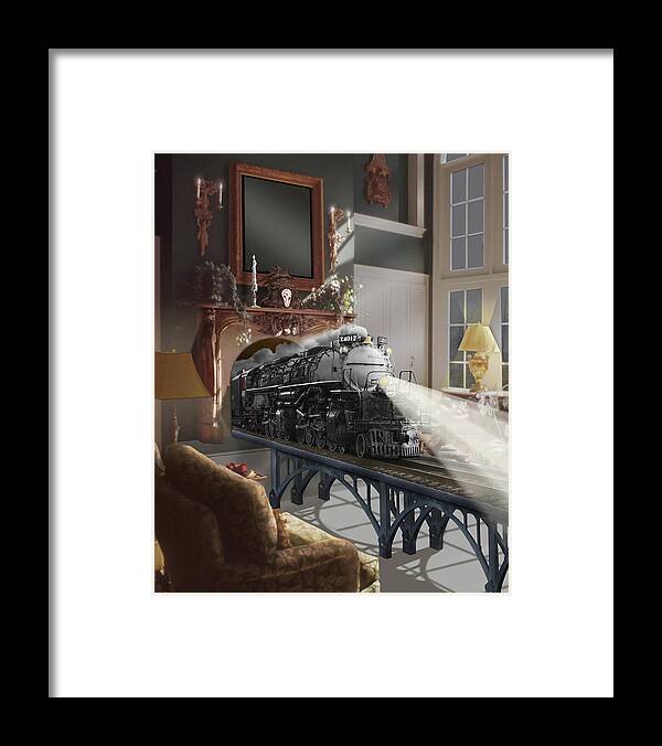 Surreal Art Framed Print featuring the photograph Me and Magritte 1 by Mike McGlothlen