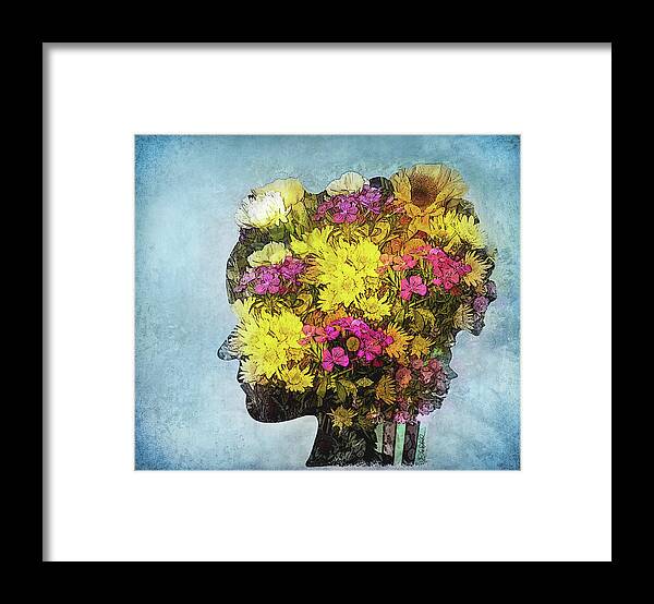 Flowers Framed Print featuring the photograph Me Myself and I by Shara Abel