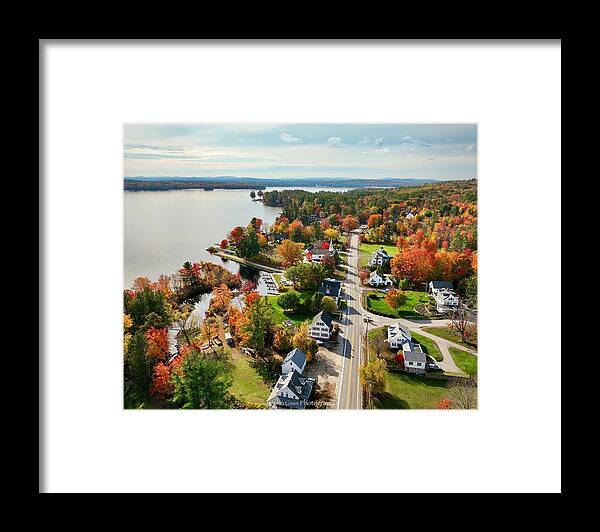  Framed Print featuring the photograph Melvin Village by John Gisis
