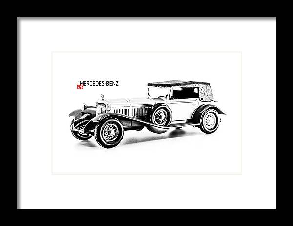 1928 Framed Print featuring the photograph Mercedes-Benz SS Coupe 1928 by Viktor Wallon-Hars