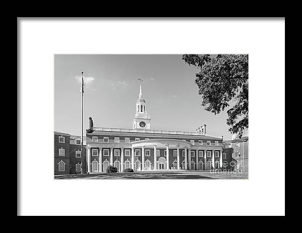 Mercer University School Of Law Framed Print featuring the photograph Mercer University Law School by University Icons