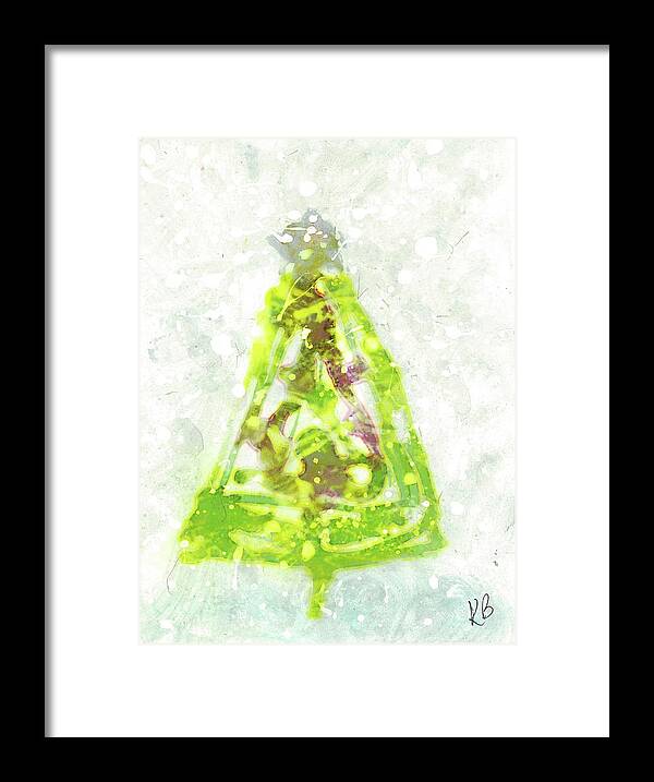 Christmas Framed Print featuring the painting Merry Xmas by Katy Bishop