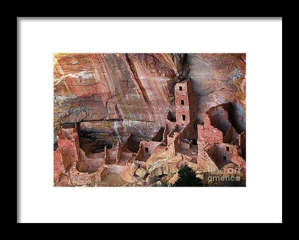 4 Corners Framed Print featuring the photograph Mesa Verde by David Little-Smith
