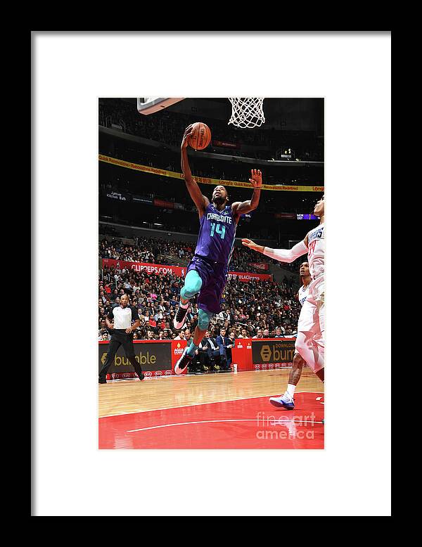 Nba Pro Basketball Framed Print featuring the photograph Michael Kidd-gilchrist by Andrew D. Bernstein