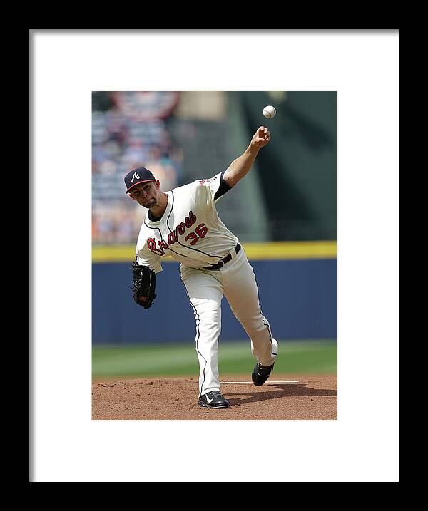 Atlanta Framed Print featuring the photograph Mike Minor by Mike Zarrilli