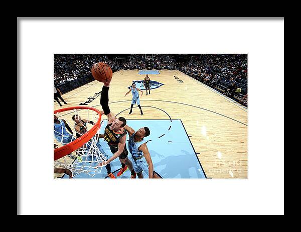 Nba Pro Basketball Framed Print featuring the photograph Miles Plumlee by Joe Murphy