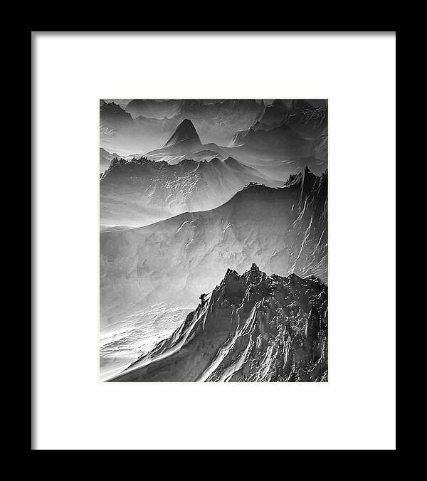 Fine Art Framed Print featuring the photograph Mirage by Sofie Conte