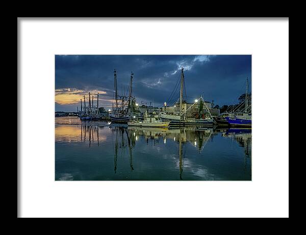Boat Framed Print featuring the photograph Miss Ann, 1/24/21 by Brad Boland