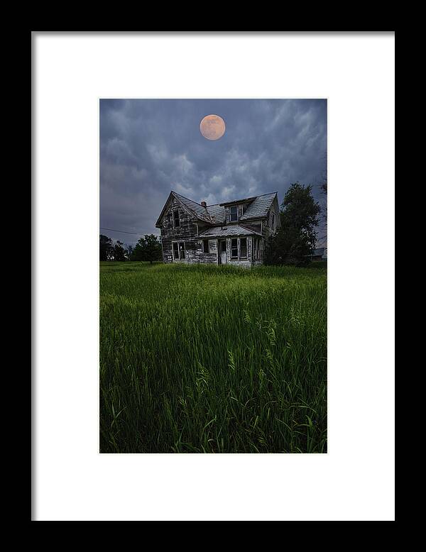 Abandoned House Framed Print featuring the photograph Missing You by Aaron J Groen