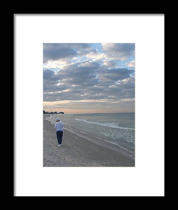Sky Framed Print featuring the photograph Mom by Judy Waller